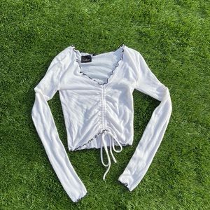 Urban Outfitters white long sleeve